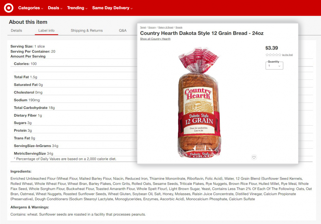 Target Label Information