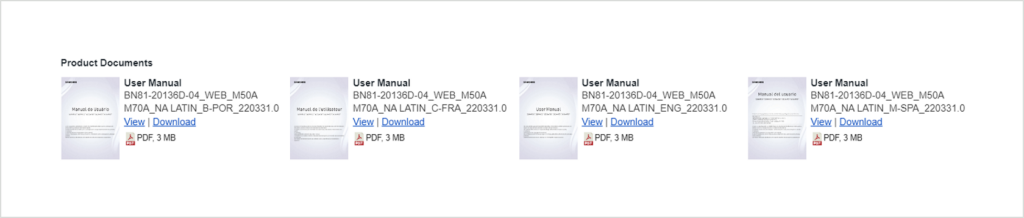 product documents