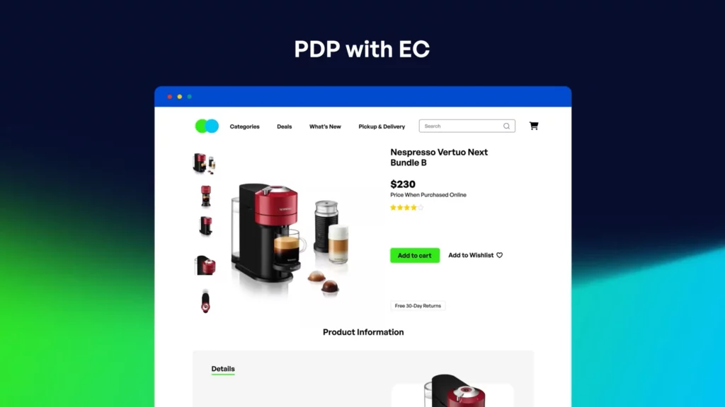 Product Detail Page