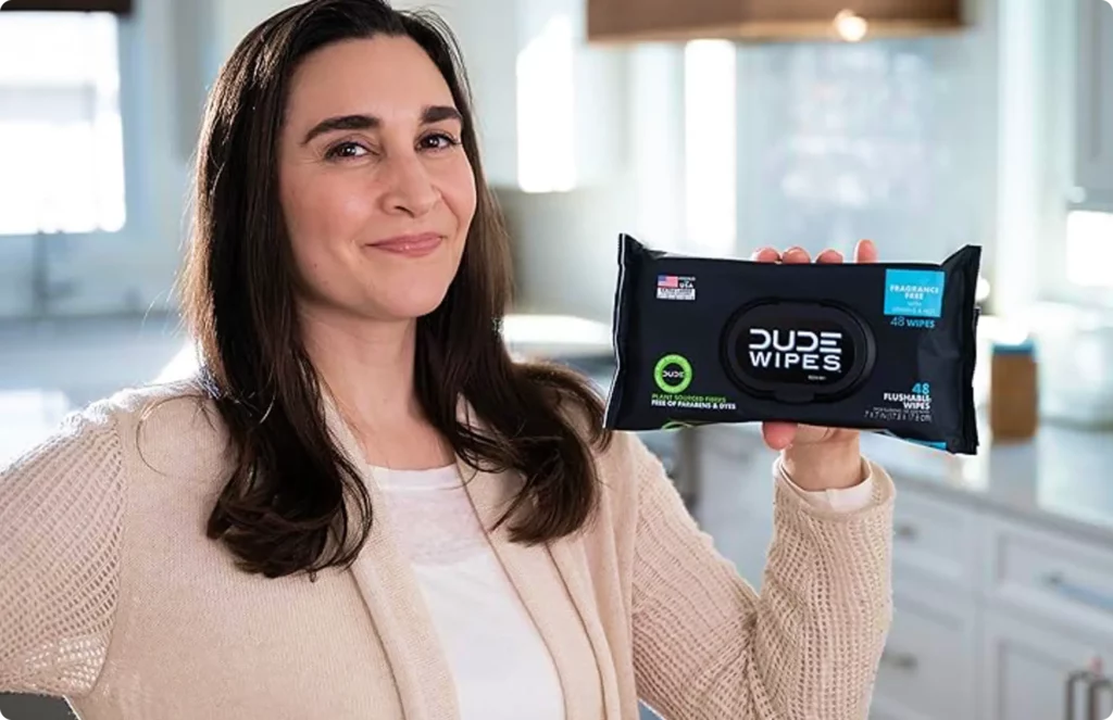 DUDE Wipes Product content